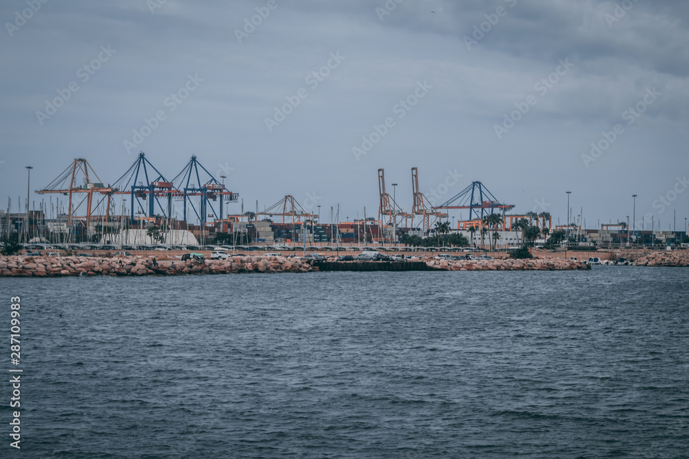 Comercial port of Valencia
