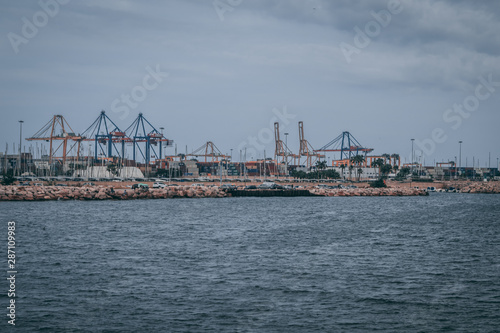 Comercial port of Valencia © Alberto