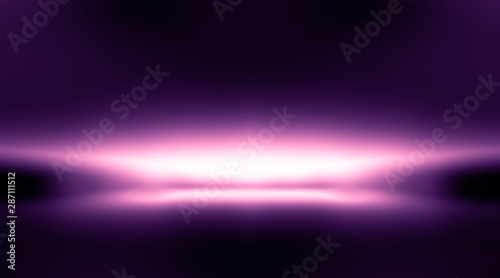 Purple  empty room studio gradient used for background and display your product © ooddysmile