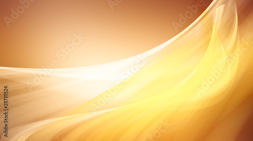 Yellow motion background / brown gradient abstract background