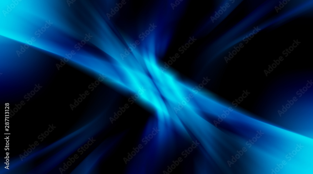 blue line motion background / dark blue gradient abstract background