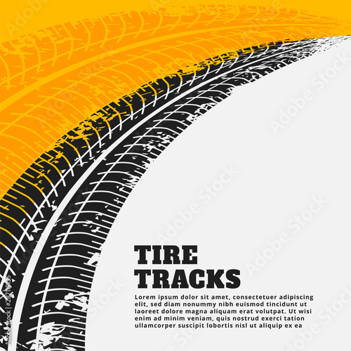 grunge tire track print marks backgroun