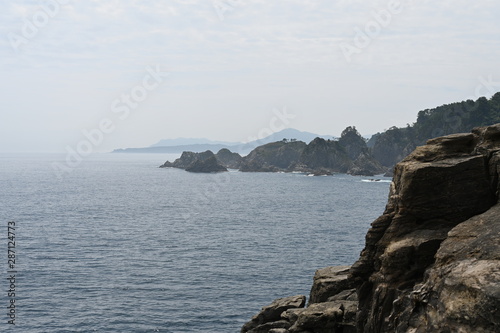 coast line sanriku in mid summer photo