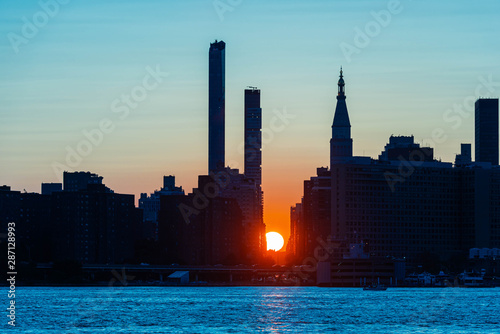 Manhattanhenge is one of the Summer's most fantastic event  at Manhattan New York . 2019 July 10th and 12th were the best weather condition to watch the fantastic  Manhattanhenge.