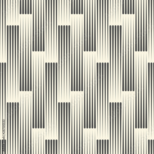 Seamless Line Wallpaper. Decorative Minimal Pattern