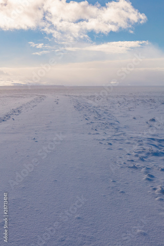 Frozen Tundra West Desert