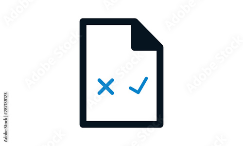 Correction icon for document editing and revision