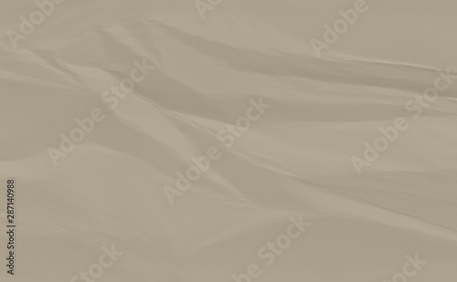 crumpled brown paper background close up © paisan191