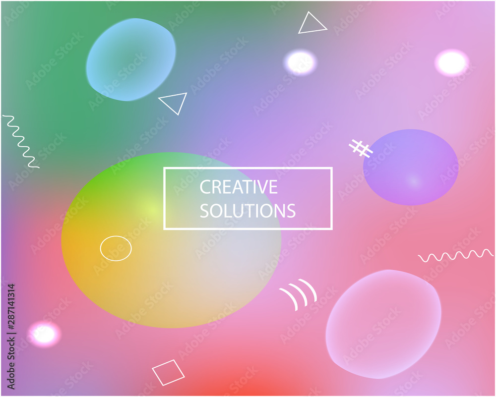 New abstract colourful background