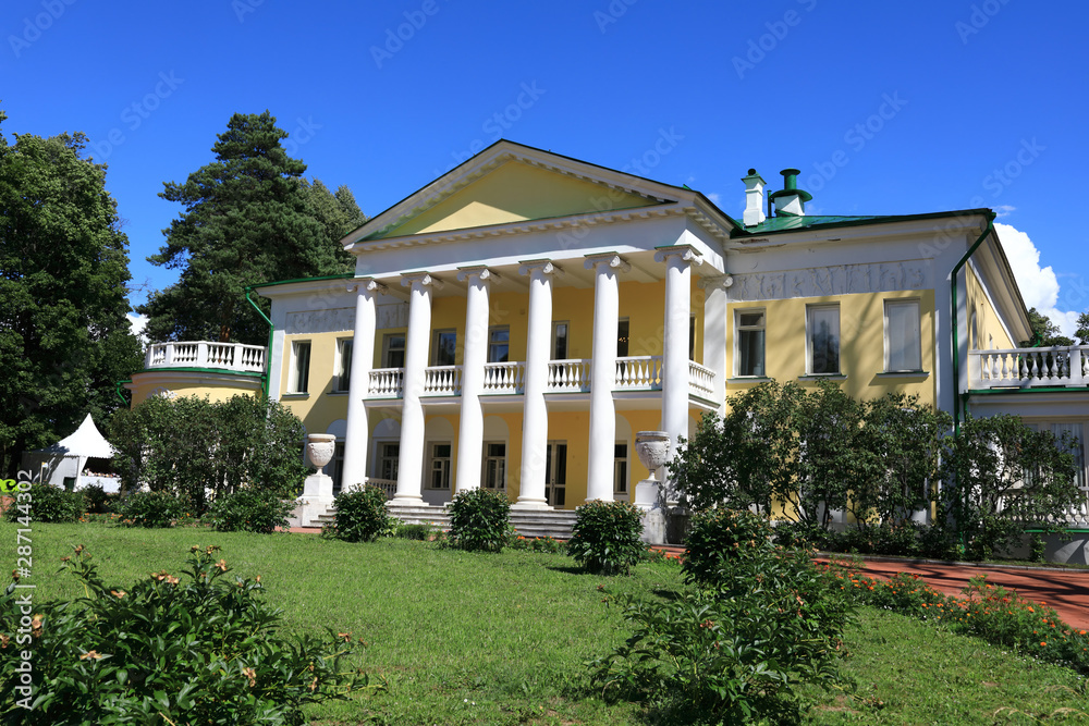 Palace with columns