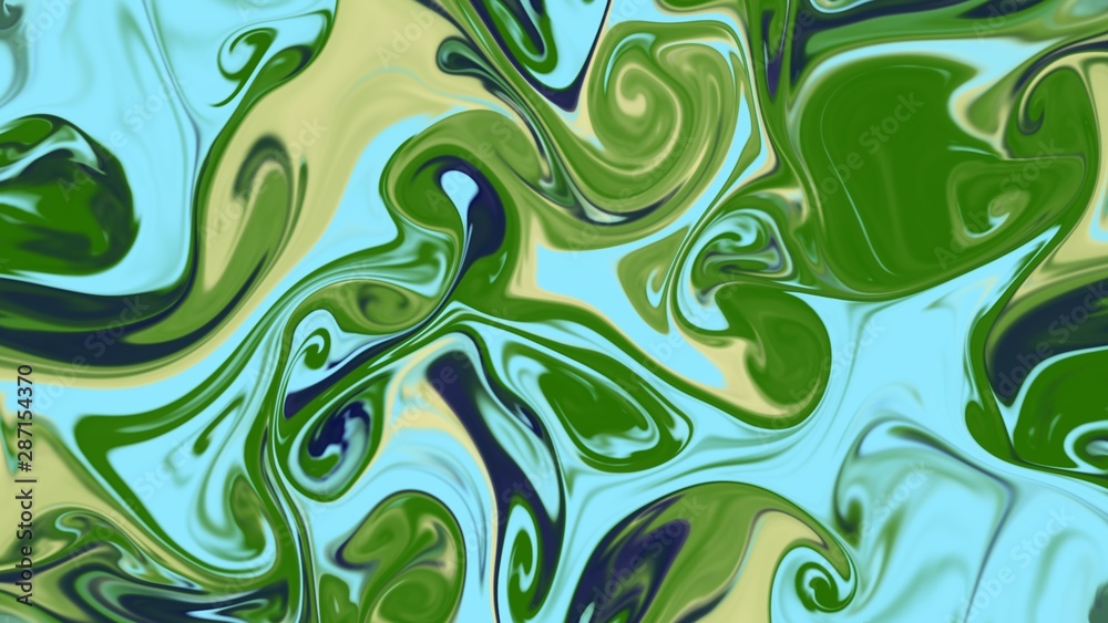 Abstraction painted in oil. Colorful texture background. Multicolored wallpaper graphic design. Pattern for creating artworks and prints. Crazy bright colors style. Digital watercolor effect.