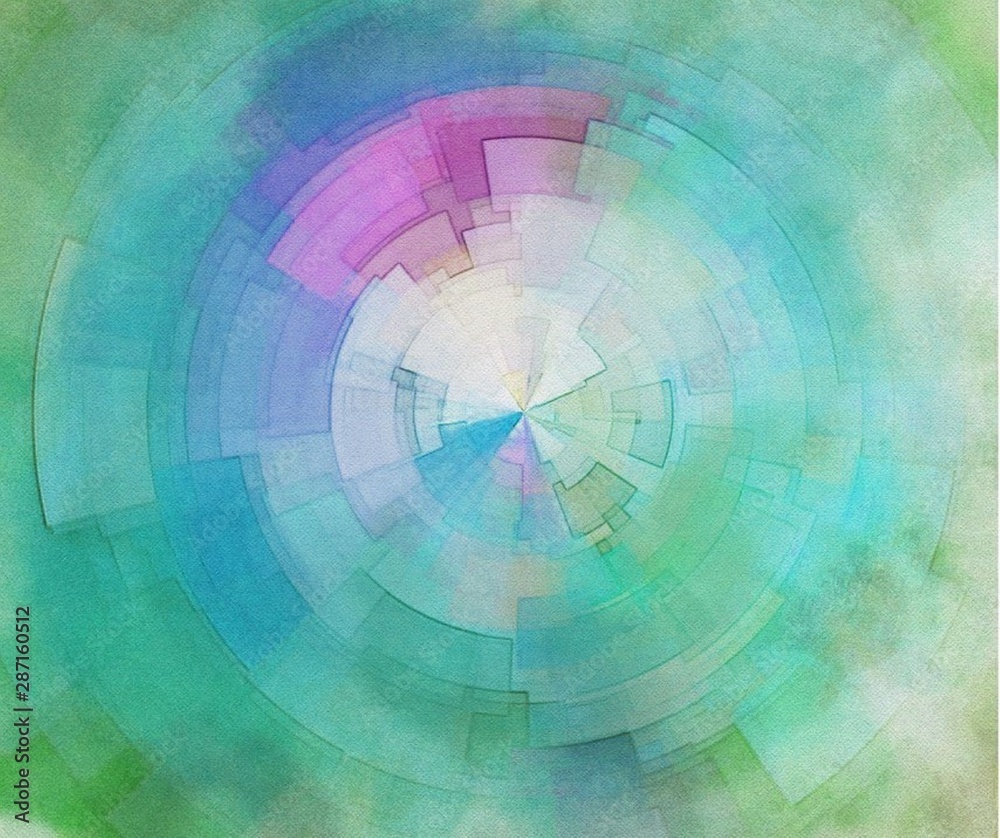 Fototapeta premium watercolor gradient color with brush strokes texture background