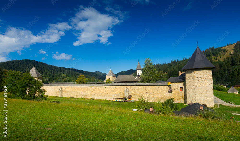 Monastery in Sucevita, Romania