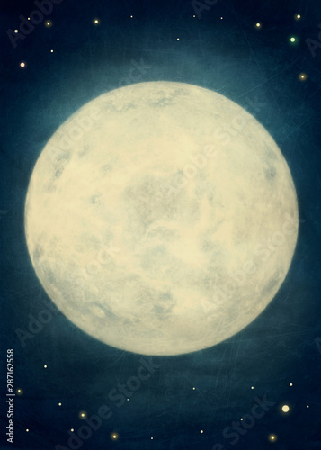Fototapeta Full moon