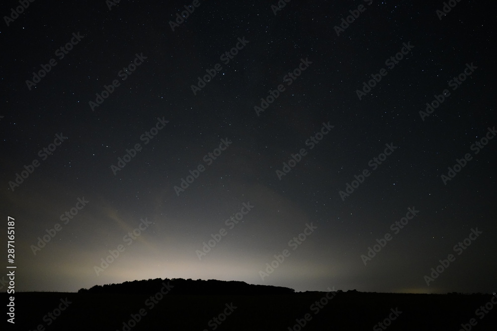 Beautiful Night Sky Twinkling with Stars shining up the night Beautiful Night Sky Twinkling with Stars shining up the night