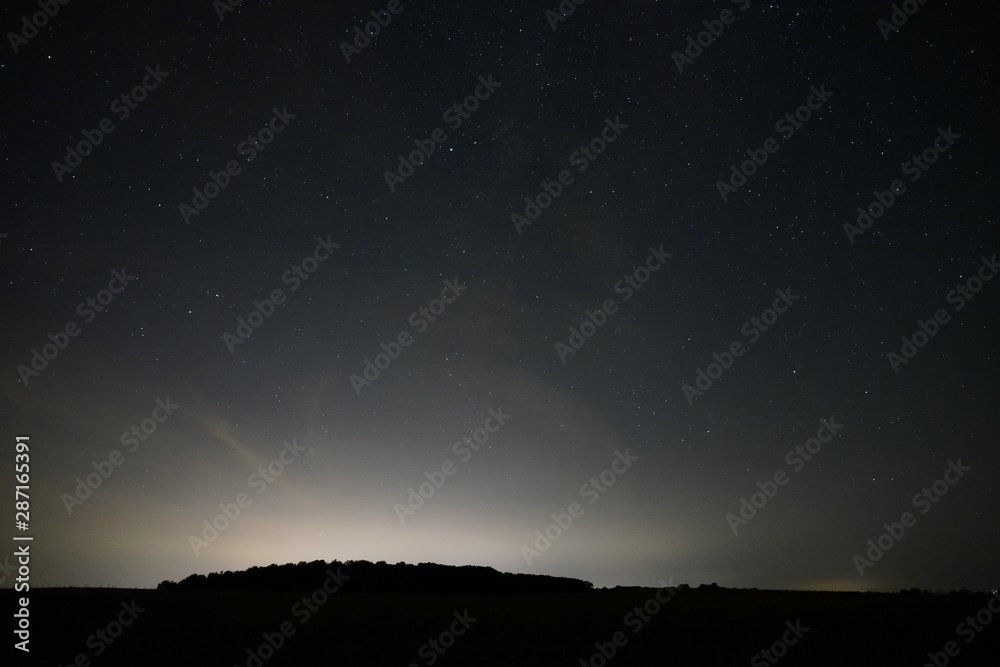 Beautiful Night Sky Twinkling with Stars shining up the night Beautiful Night Sky Twinkling with Stars shining up the night