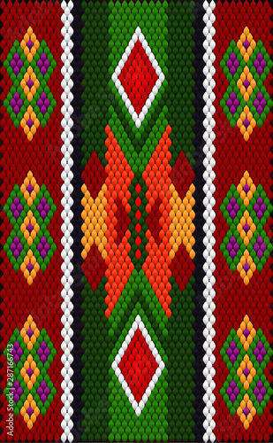 The traditional ornament of the inhabitants of the east and the Arab world.