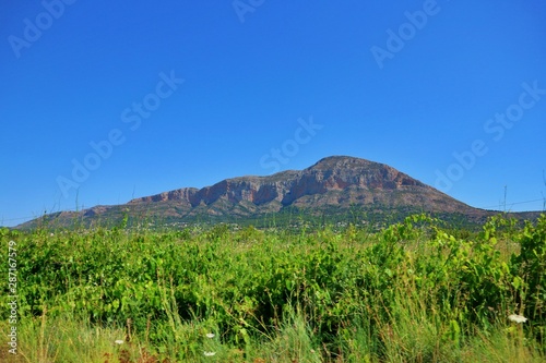 view of mountains