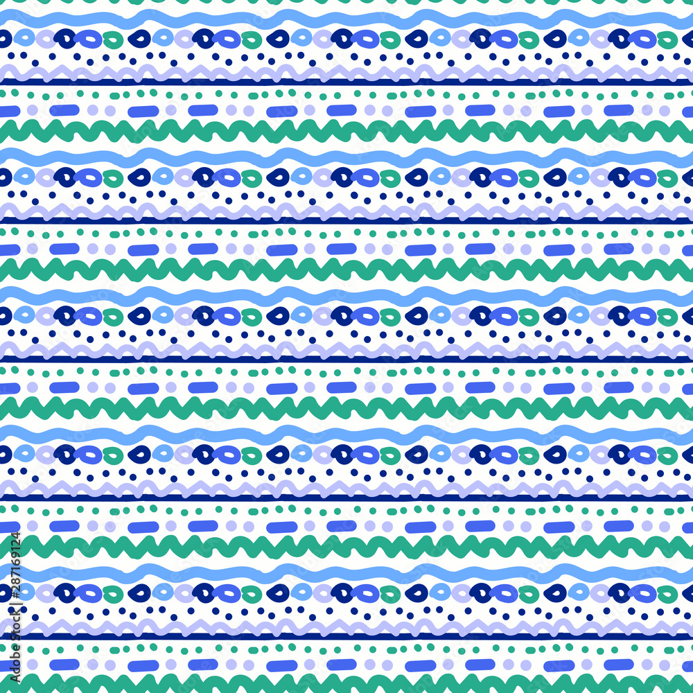 Seamless pattern of colored spots on a white background. Seamless pattern of colored spots on a white background.