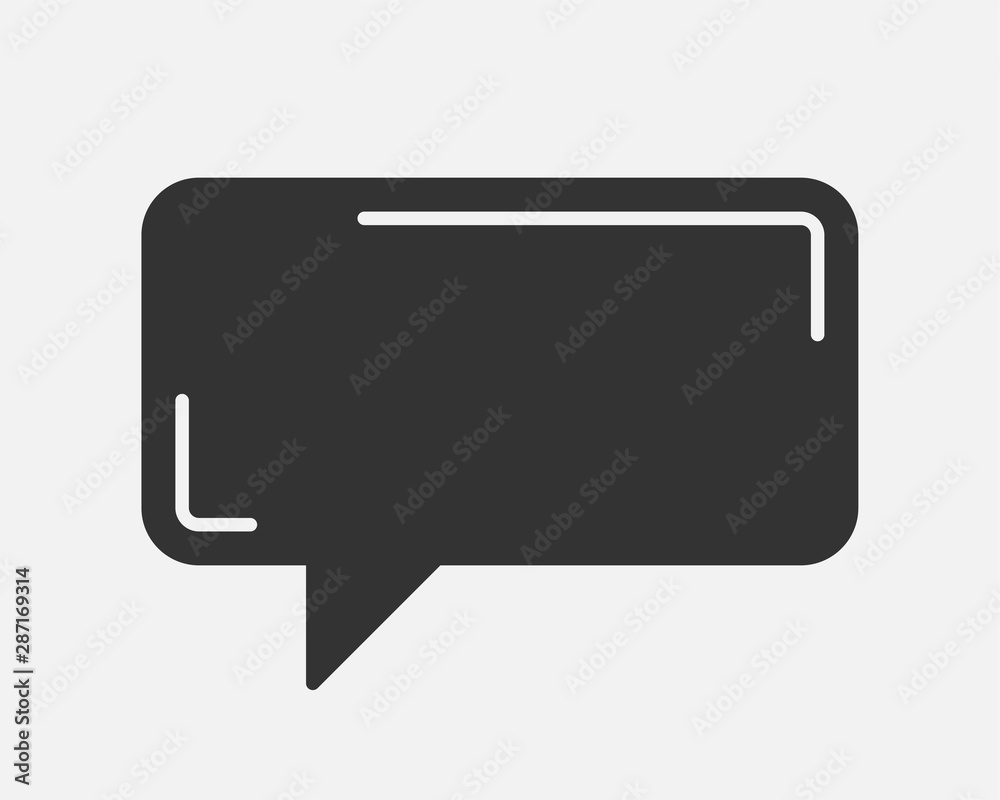 Talk bubble speech icon. Blank empty bubbles vector design elements. Chat on line symbol template. Dialogue balloon sticker silhouette. Talk bubble speech icon. Blank empty bubbles vector design elements. Chat on line symbol template. Dialogue balloon sticker silhouette.