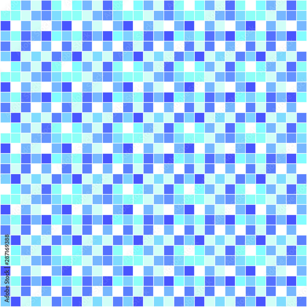 Seamless multicolored small squares pattern. Seamless multicolored small squares pattern.