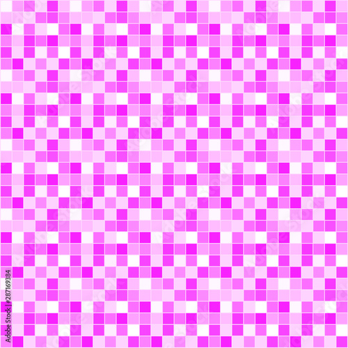 Seamless multicolored small squares pattern.