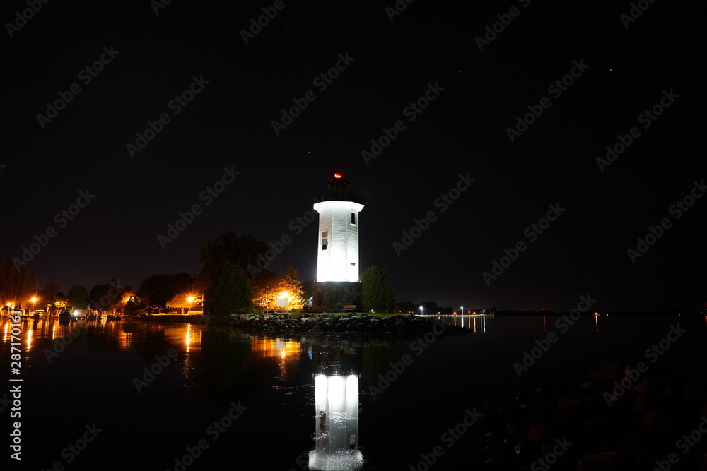 Lighthouse of Fond du Lac Wisconsin Standing bright to light the dark night Lighthouse of Fond du Lac Wisconsin Standing bright to light the dark night