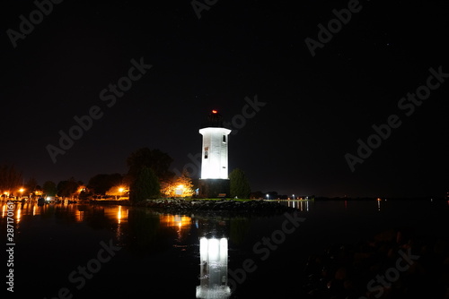 Lighthouse of Fond du Lac Wisconsin Standing bright to light the dark night