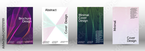 Cover design template set 