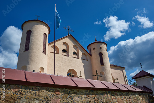 Kamai, fortified church of St. John the Baptist. photo