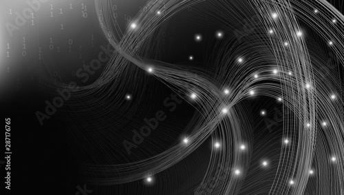 Big Data Network. Gradient ...