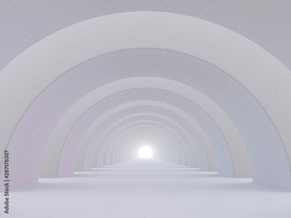 Obraz premium Abstract modern architecture background. 3D