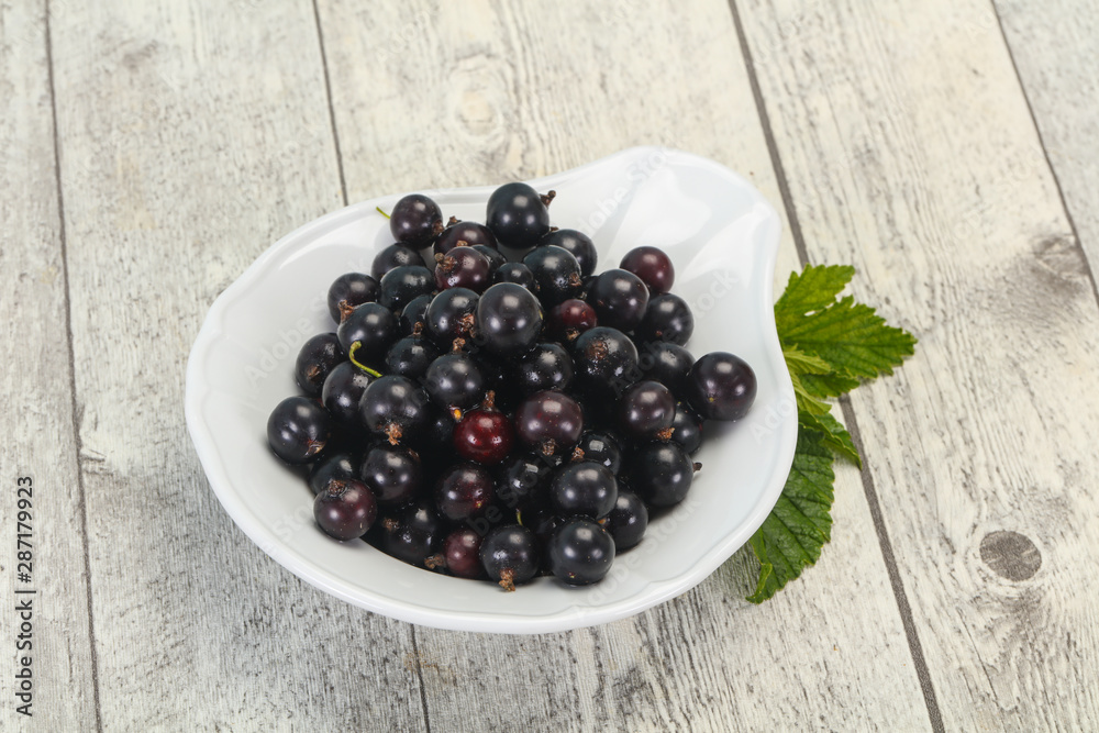 Fresh ripe sweet black currant Fresh ripe sweet black currant