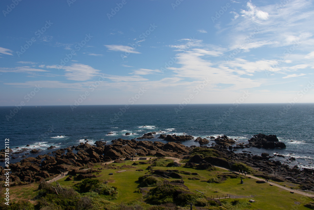 view of coastline in Chiba view of coastline in Chiba