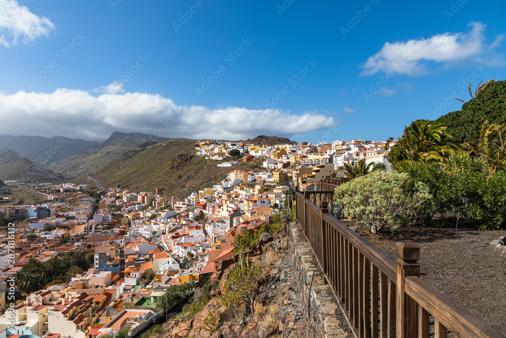 La Gomera Aussicht über San Sebastian La Gomera Aussicht über San Sebastian