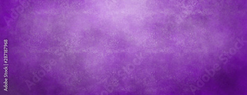 Dark purple white abstract grunge texture panoramic background