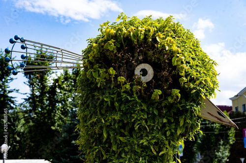 Bilde på lerret Animals and birds from plants