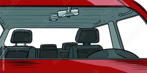 car interior without people