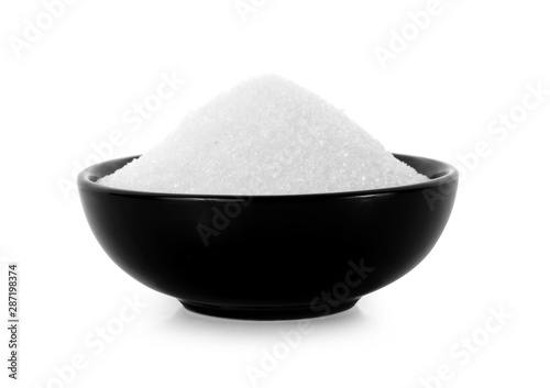 sugar isolated on white background © sangsiripech