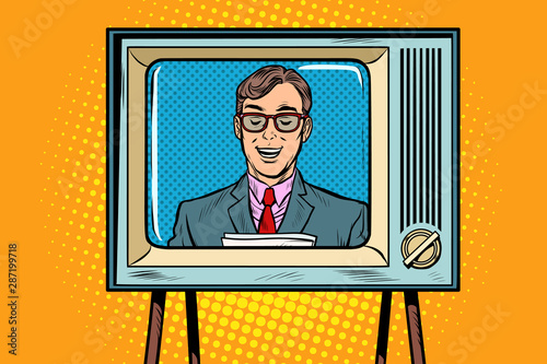 TV news anchor