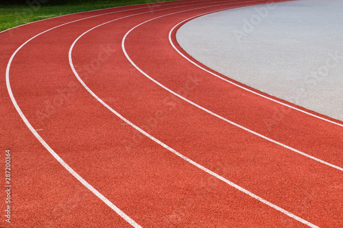 Running Track Lanes For Field Athletics