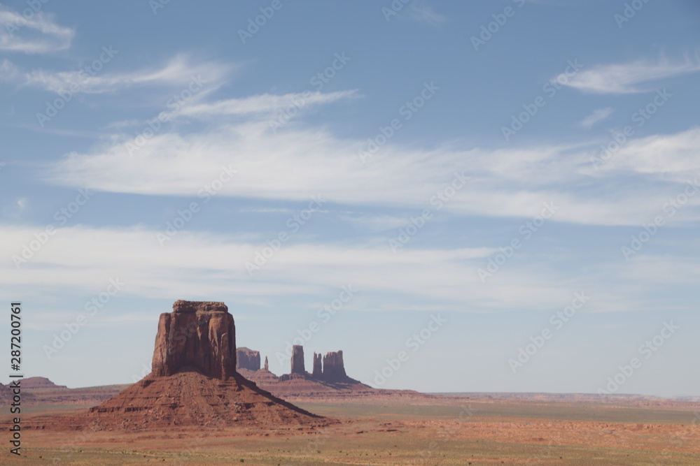 Fototapeta premium in USA inside the monument valley