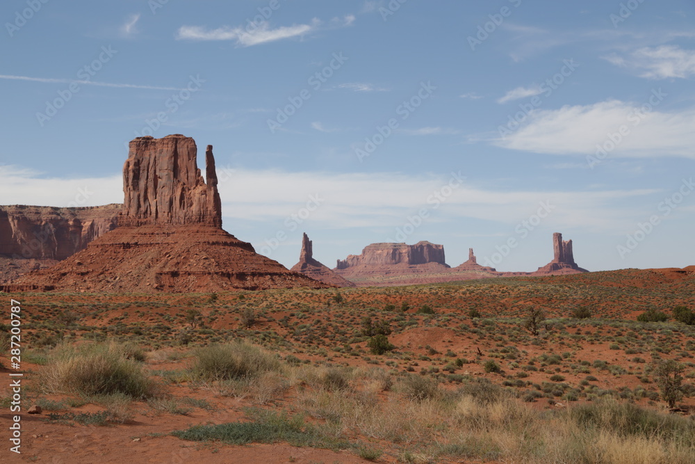 in USA inside the monument valley in USA inside the monument valley