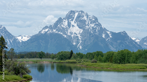 Oxbow Bend in Grand Teton National Park  Wyoming