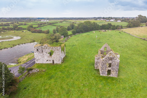 A view of Annaghkeen Castle,