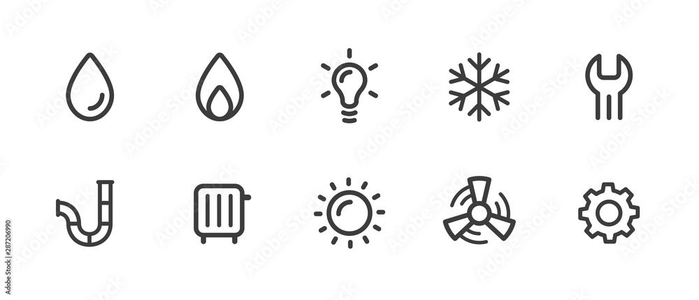Wunschmotiv: Sanitär Symbole #287206990
