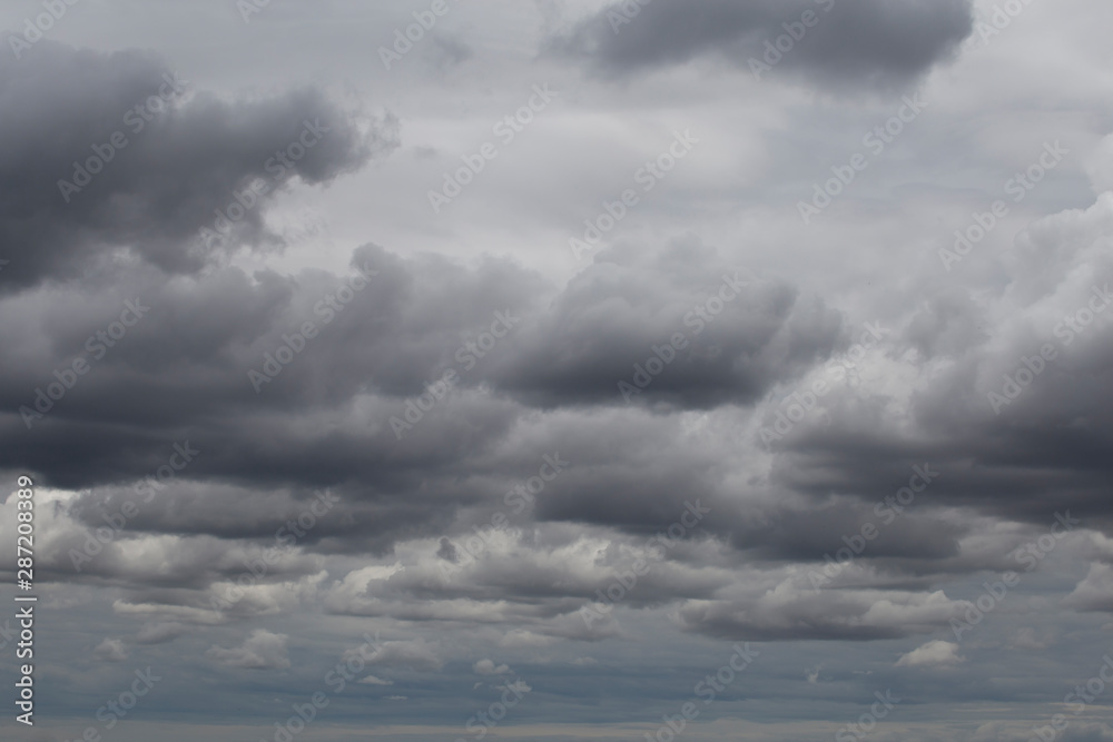 Obraz premium Dark storm clouds background. Nature concept.