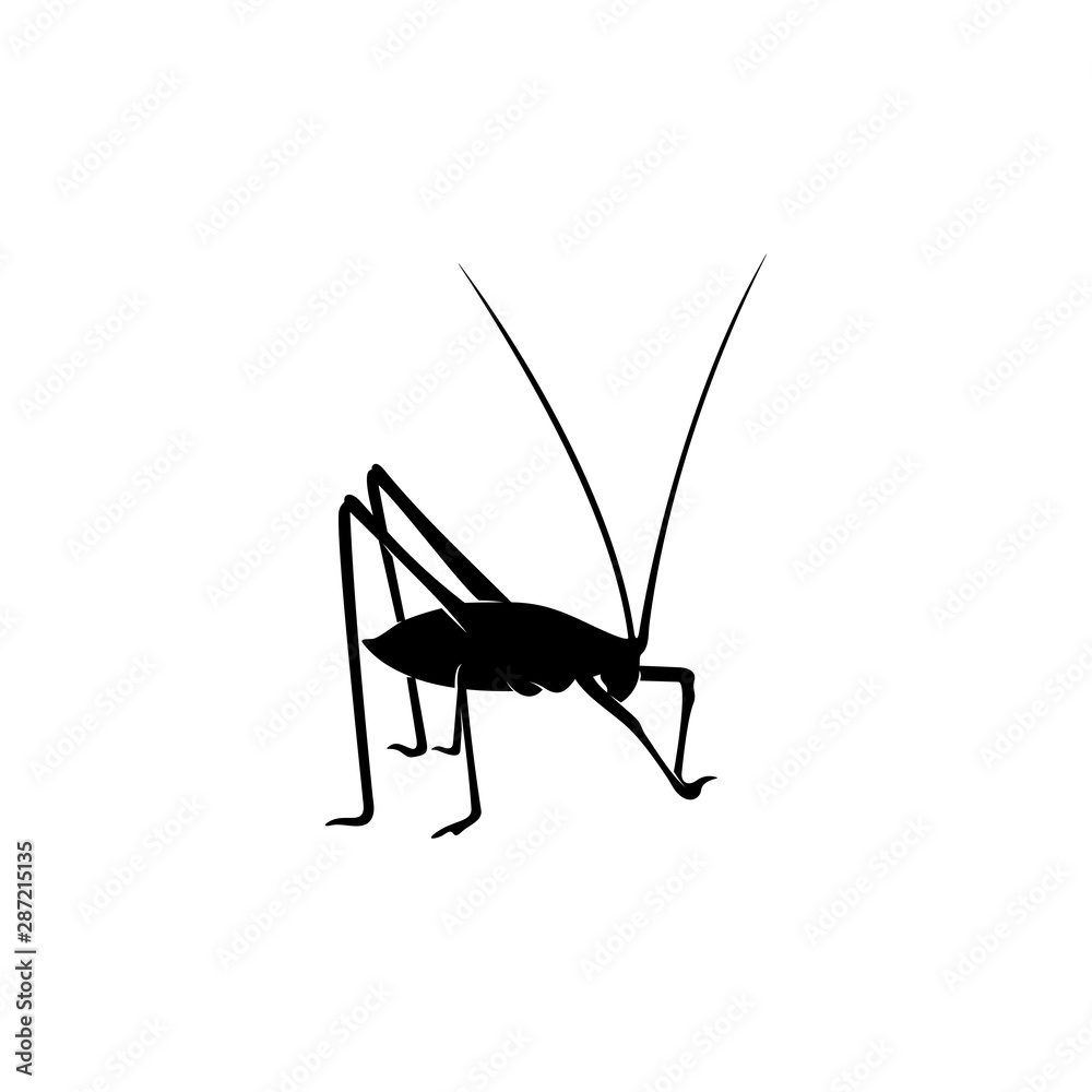 Grasshopper Logo Design Vector Illustration. Grasshopper Design Template Grasshopper Logo Design Vector Illustration. Grasshopper Design Template