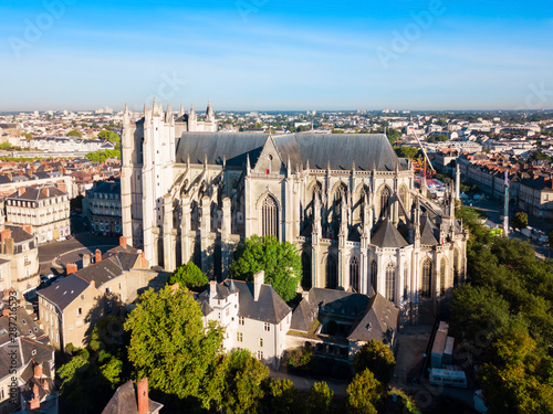 The Nantes Cathedral in France photo