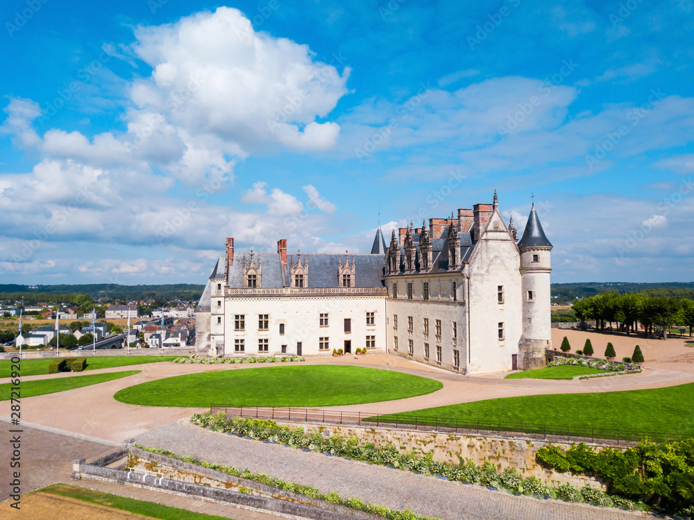 Fototapeta Chateau Amboise, Loire valley, France